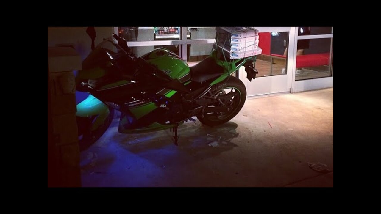 Riding a 2013 Kawasaki Ninja 300 in 2013