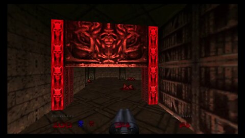Doom 64 (Switch) - Level 18: Spawned Fear (Secret Exit, Watch Me Die!)