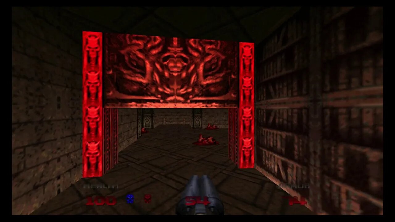 Doom 64 (Switch) - Level 18: Spawned Fear (Secret Exit, Watch Me Die!)