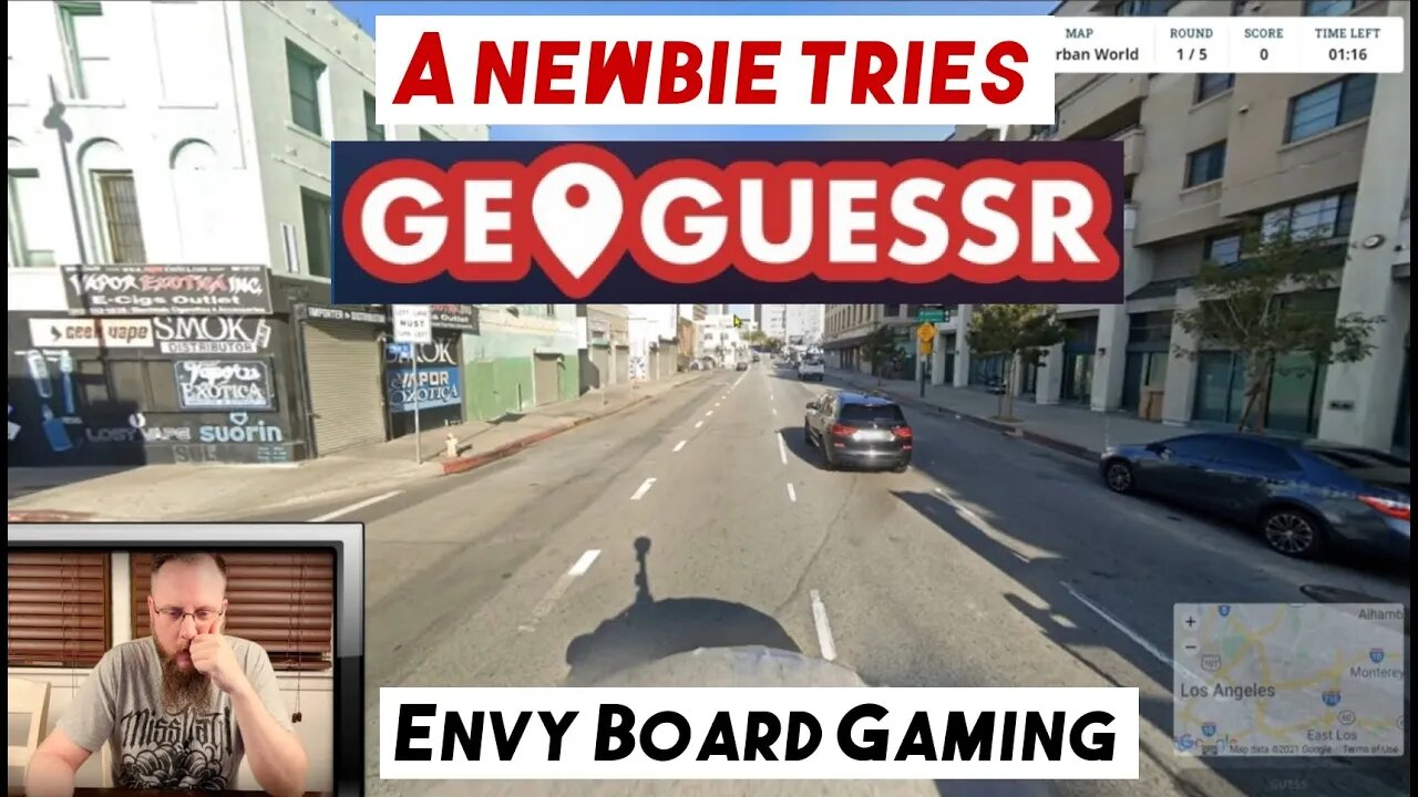 A Newbie Tries GeoGuessr