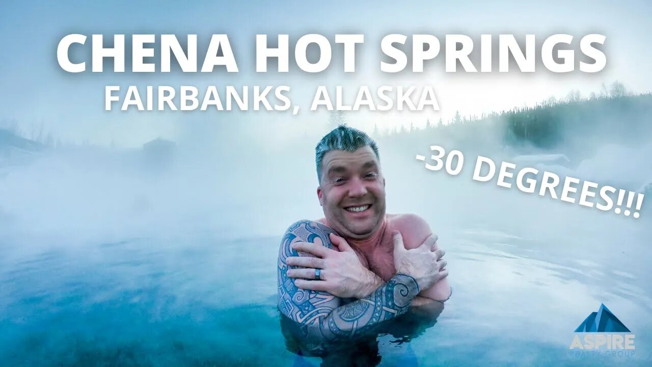 -30 Degrees at Chena Hot Springs Resort in Fairbanks, Alaska!