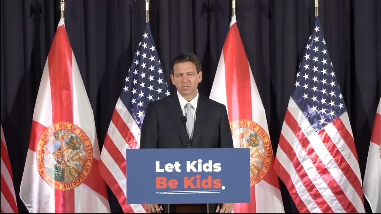 Gov DeSantis: NO Pronoun Insanity In Schools