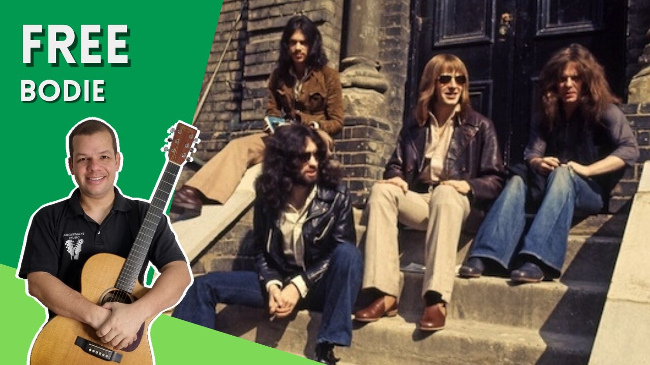 Como tocar BODIE (Free) - Aula Completa + PDF