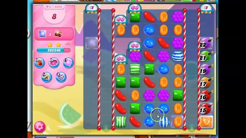 Candy Crush Level 5898 Talkthrough, 30 Moves 0 Boosters