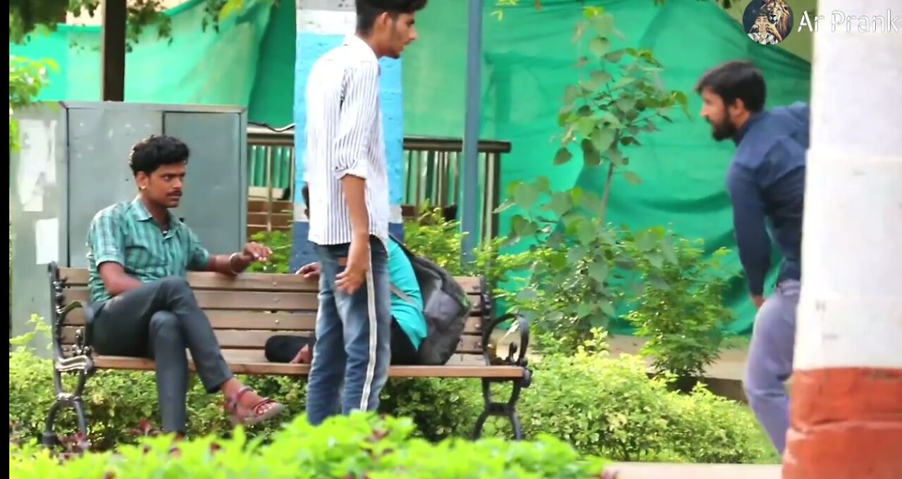 fake gun prank indian in public