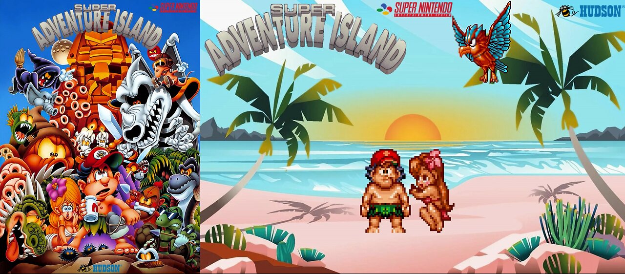 Super Adventure Island 1 (Super Nintendo) Original Soundtrack - World 1: Follow Wind,welcome to super adventure island!