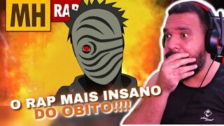 REAGINDO A O RAP MAIS INSANO DO OBITO (Naruto) Prod. Fifty Vinc / MHRAP