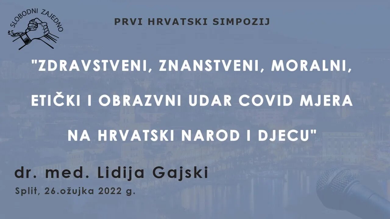 Izlaganje - dr. med. Lidija Gajski