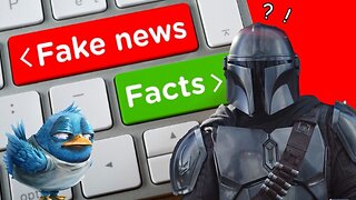 Twitter Fact Checks the Mandalorian lol