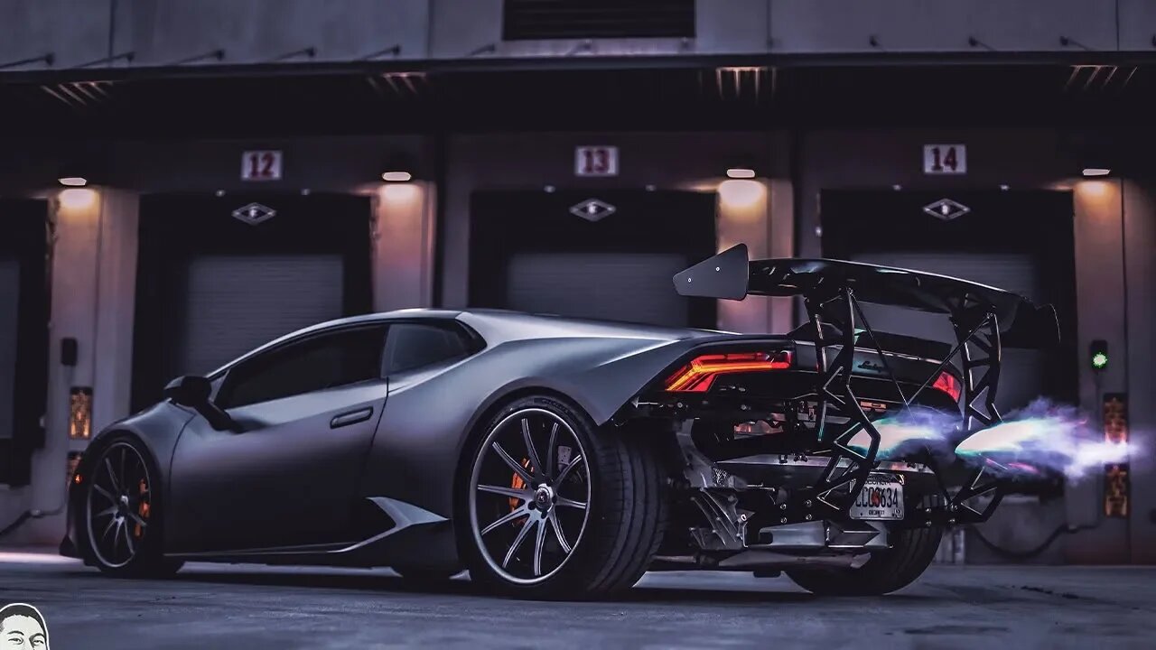 The Bitcoin Lamborghini Huracan LP610-4 Straight Pipe Flamethrower