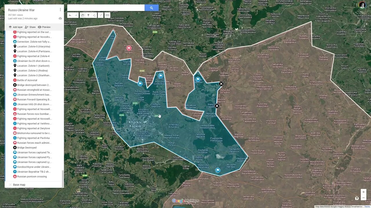 [ Ukraine SITREP ] Day 76 (10/5) Summary - Ukraine continue recapture of territory north of Kharkiv