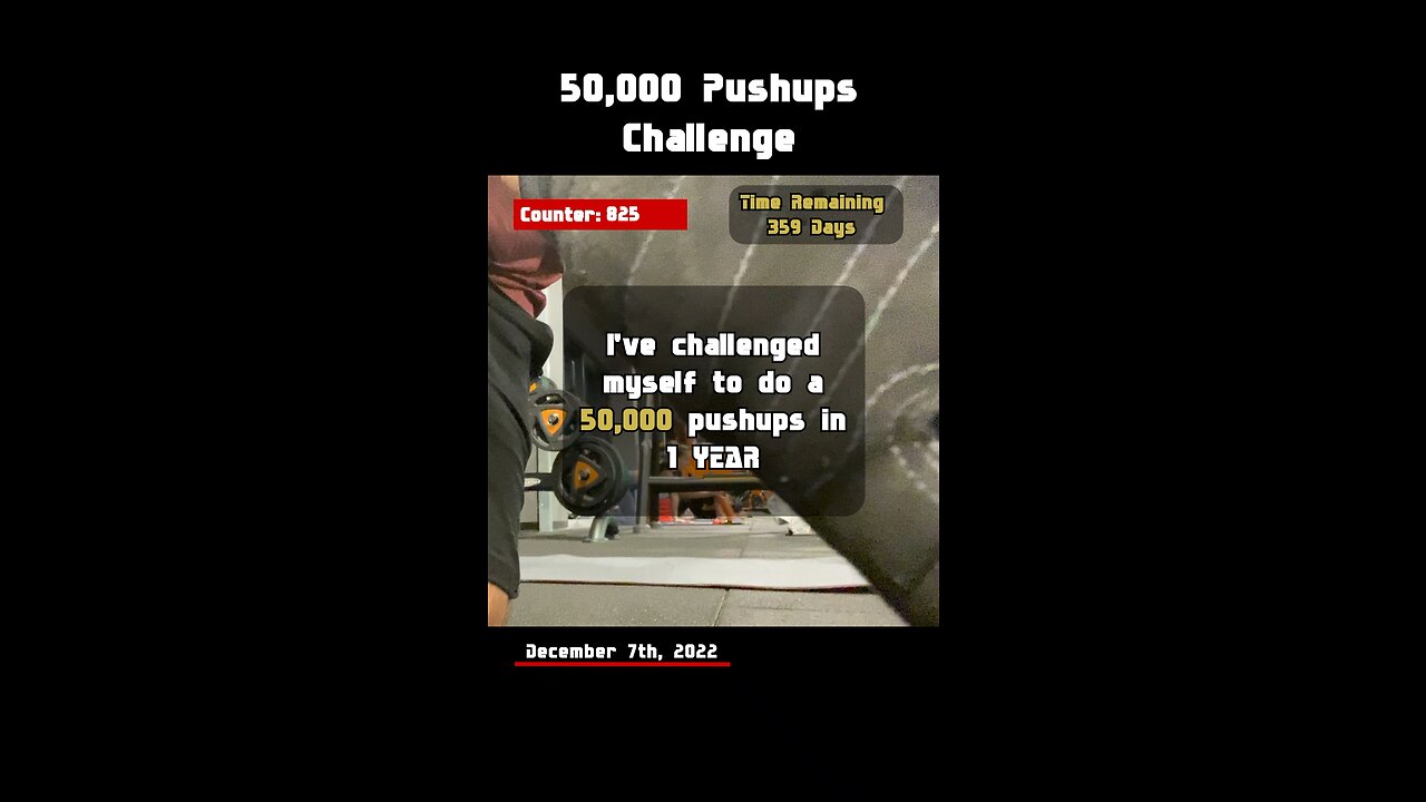 50K Pushups Challenge - Workout 7