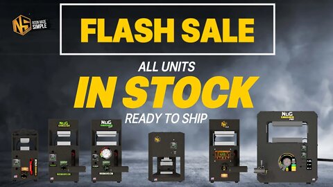 FLASH SALE- All Units In Stock & Ready to Ship!!