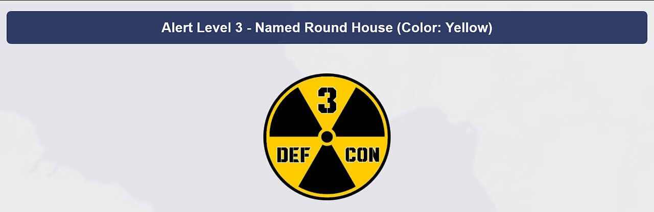 Defcon 3: Cheyenne Mountain (and Others) on High Alert