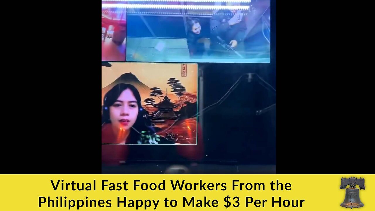 Virtual Fast Food Workers From the Philippines Happy to Make $3 Per Hour