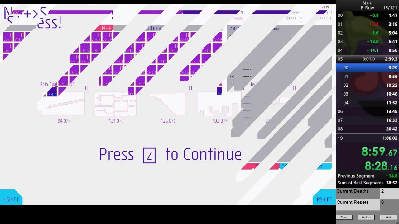 N++ - Solo E-row - 56:29