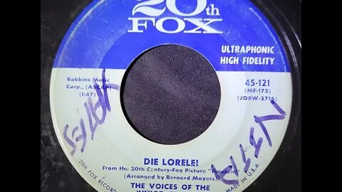 The Voices of the Junior Chorale – Die Lorelei