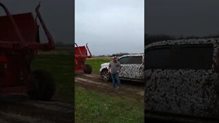 Guide got truck stuck after hunt