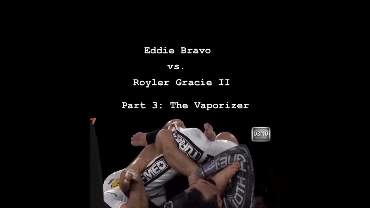 Eddie Brave vs Royler Gracie II