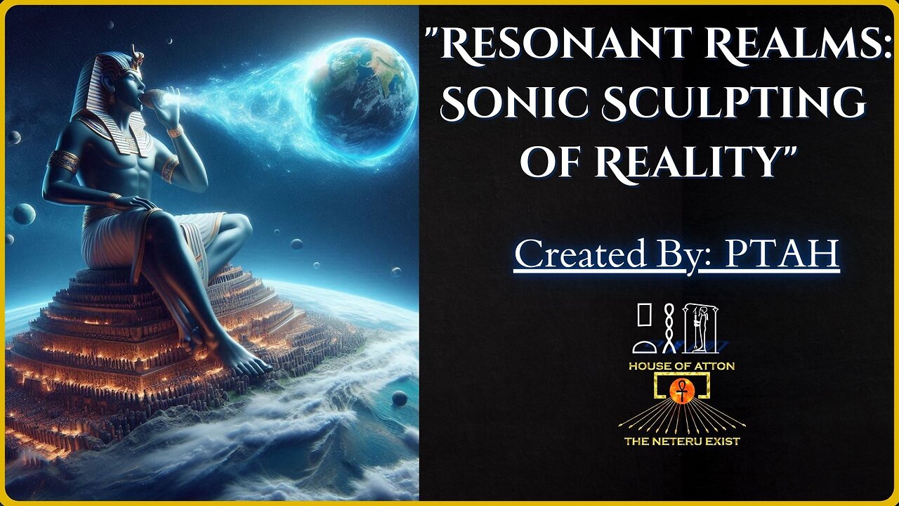 Scribal SESHion #14 ~ "Resonant Realms: Sonic Sculpting of Reality" ~ Created by: PTAH