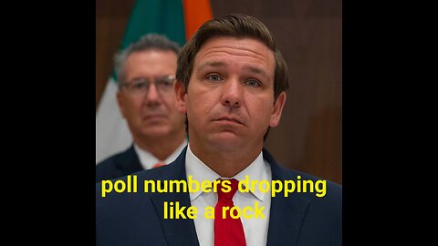 rob desantimonious poll numbers dropping like a rock
