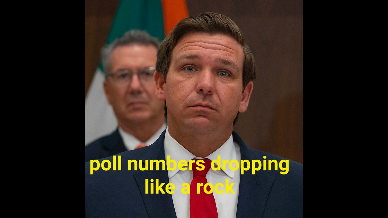 rob desantimonious poll numbers dropping like a rock