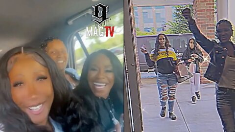 NBA Youngboy & Blueface Mom Hang Out Wit Jim Jones Mom Nancy! 👵🏾