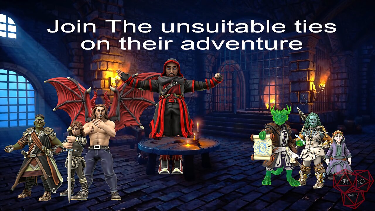 The Dark Dungeon Media D&D With The Unsuitable Ties