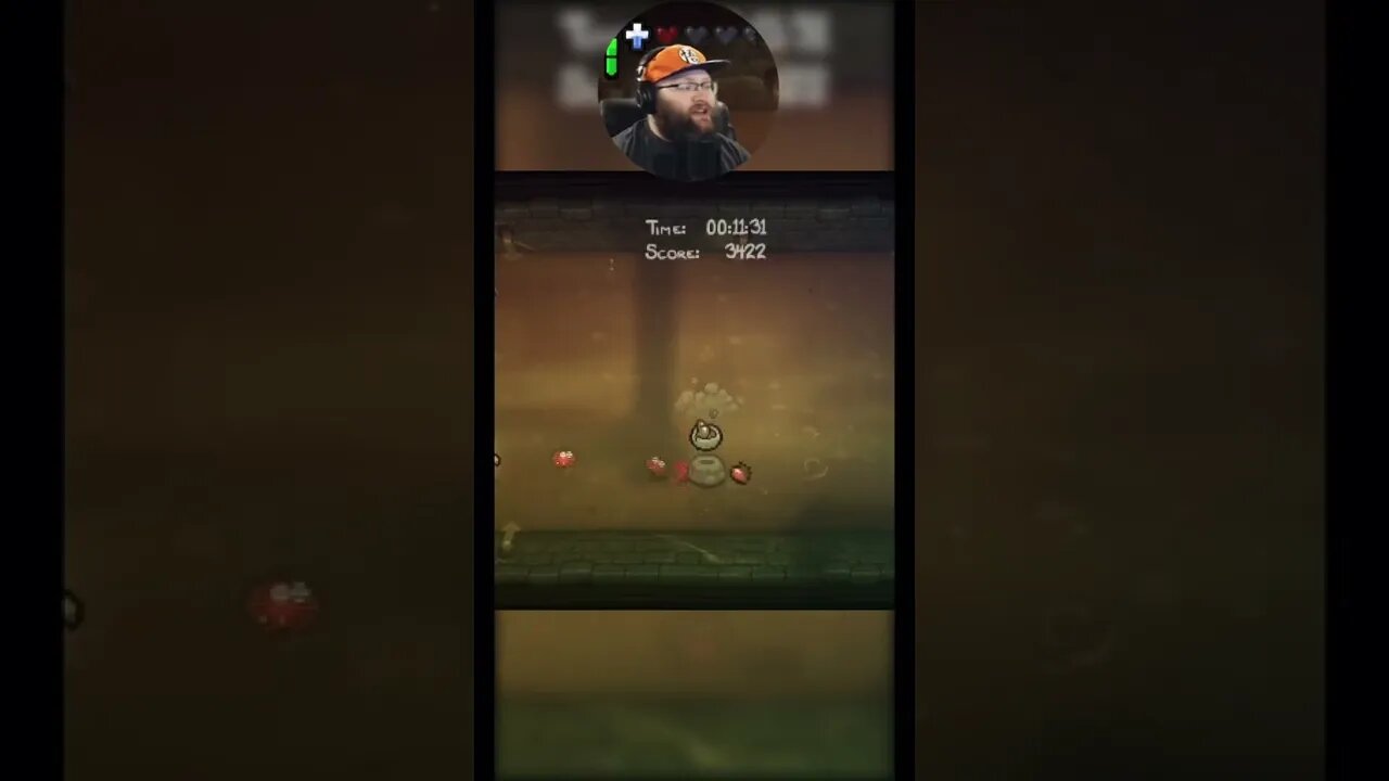 Lucky Cain runs be like #shorts #bindingofisaacrepentance