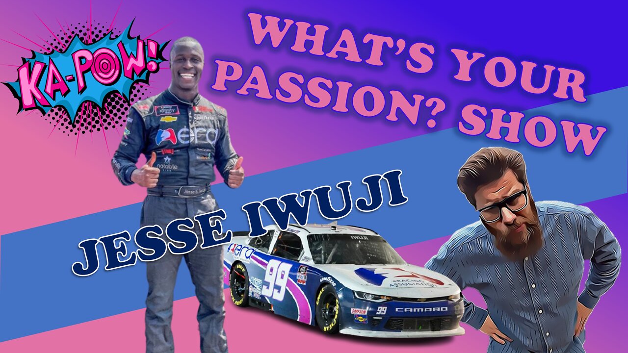 Episode #8 - Jesse Iwuji - NASCAR and overcoming adversity