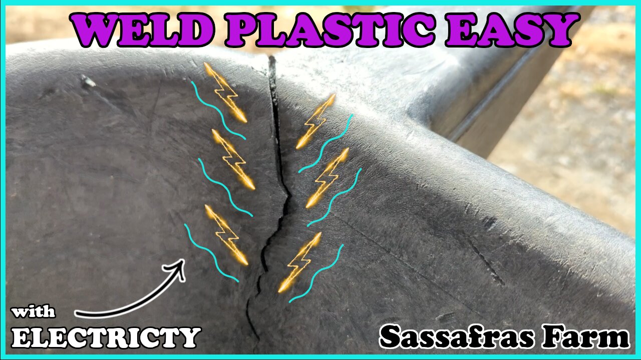 Weld Plastic with ELECTRICITY