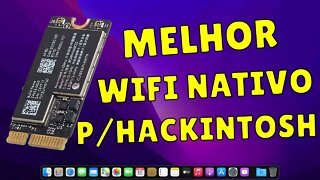 MELHOR WIFI BLUETOOTH NATIVO P/ HACKINTOSH 100% COMPATÍVEL COM MONTEREY - BCM94360CS2 AIRDROP