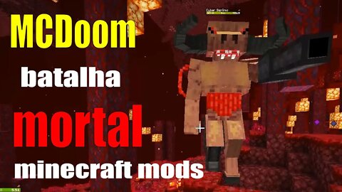 MCdoom minecraft batalha mais mortal de todas