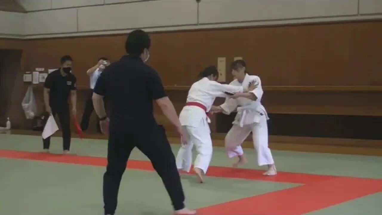 '22 6 05第54回東日本学生合気道競技大会 団体戦 女子 国士舘大 VS 成城大 第１,２試合