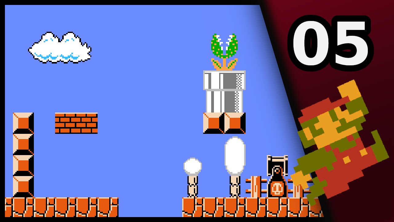Super Mario bros 1 [5] World 8 - The End is in Sight