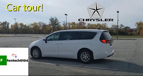 A car tour of a 2024 Chrysler Pacifica Minivan