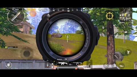 Aprendendo jogar om 4 dedos no PUBG mobile (2)