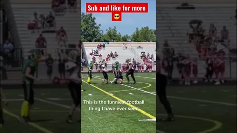 #football #funnyvideo #fail #peweeplays #youthfootball #viral #funny