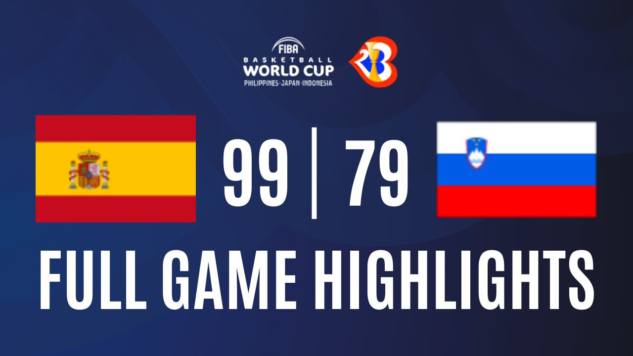 Spain vs Slovenia highlight Friendly Game In FIBA World Cup 2023