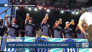 The Bulletin Board: How long can you hold a stein of beer?