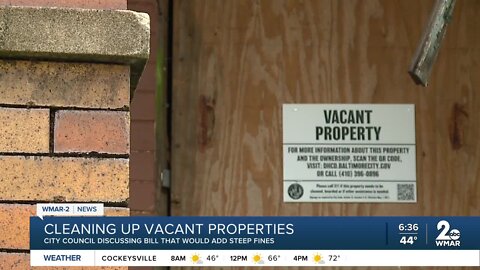 Cleaning up vacant properties