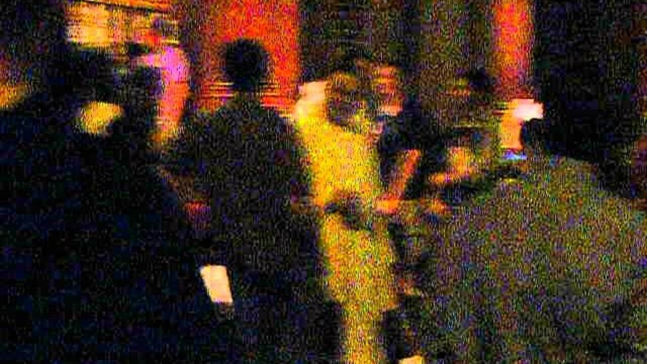 The Choir processes out singing from St Pauls Harvard