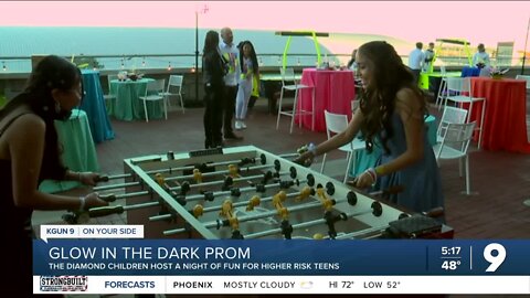 Glow in the dark prom