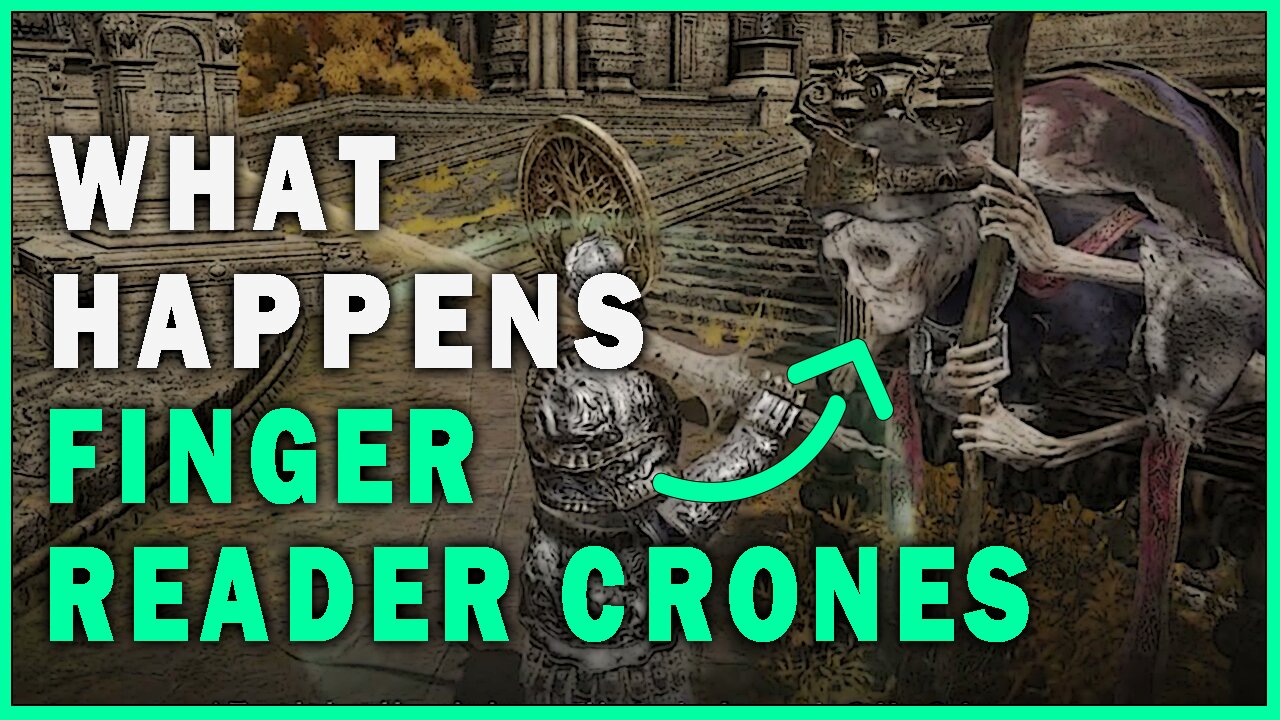 What Happens if you Kill Finger Reader Crone in Elden Ring