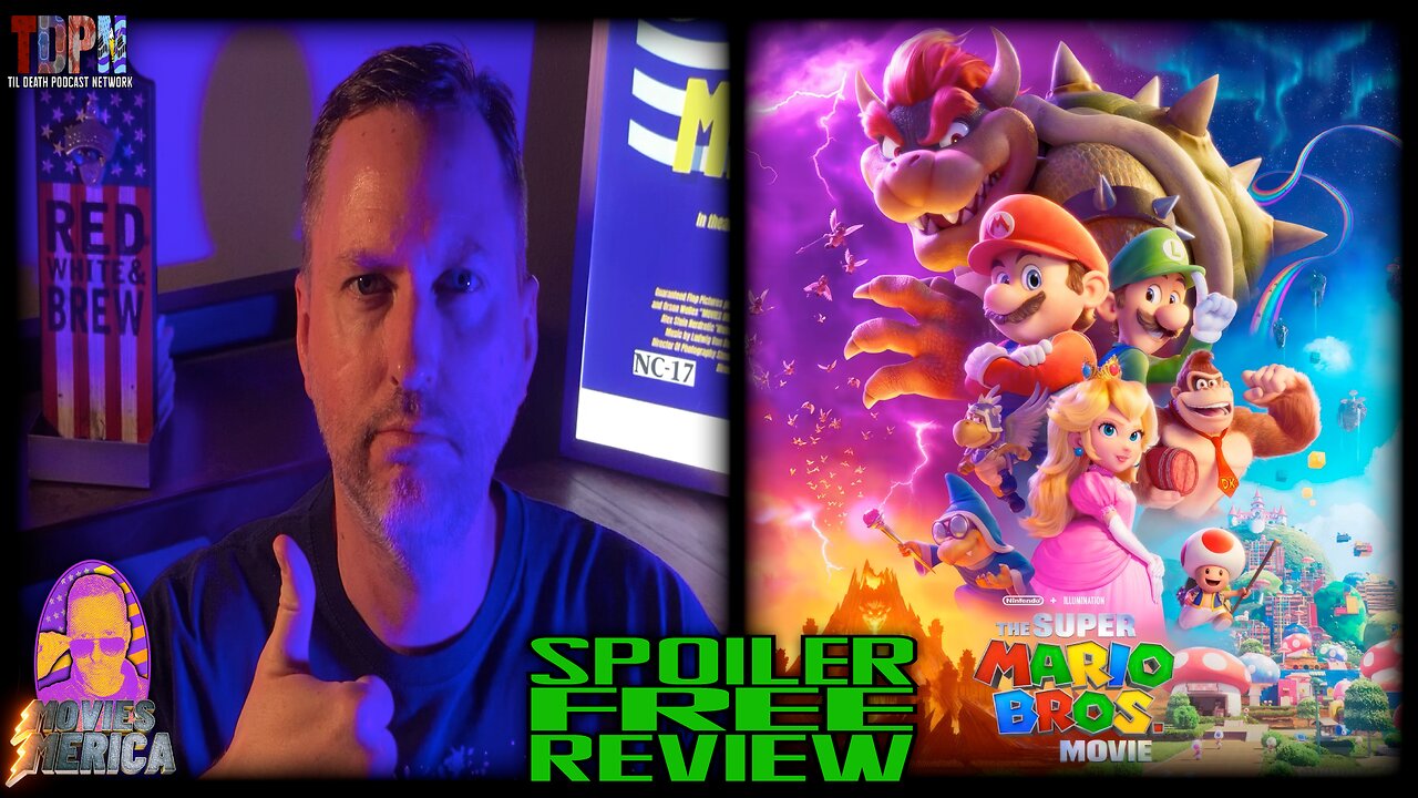 The Super Mario Bros Movie (2023) SPOILER FREE REVIEW | Movies Merica