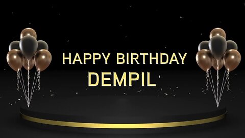 Wish you a very Happy Birthday Dempil