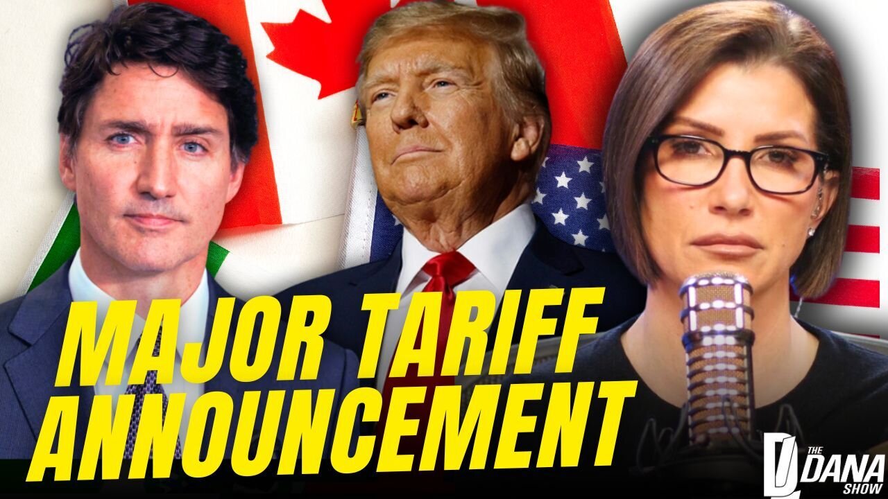 TRUMP'S MAJOR TARIFF ANNOUNCEMENT | The Dana Show LIVE On Rumble!