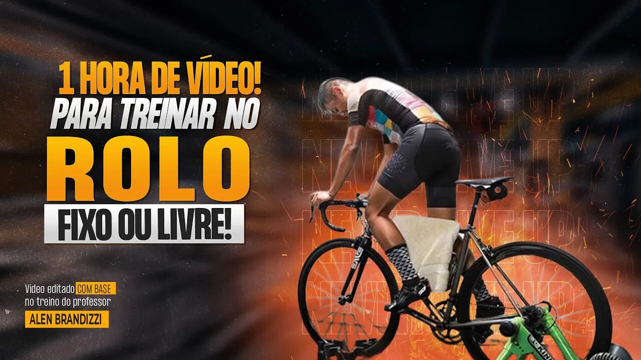 Treino Bike Indoor no ROLO LIVRE OU FIXO