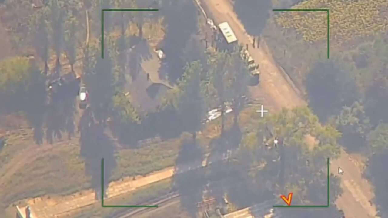 Destruction of a temporary deployment point for units of the 35th Marine Brigade in Petropavlovka