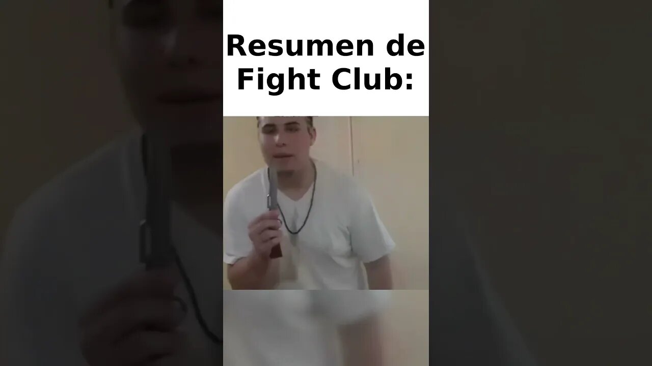 Fight Club resumido en 1 minuto: